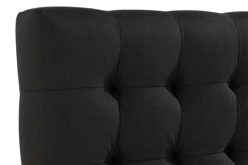 Ella Sengegavl Rutete 180cm - Svart - Møbler - Senger - Sengetilbehør - Sengegavl