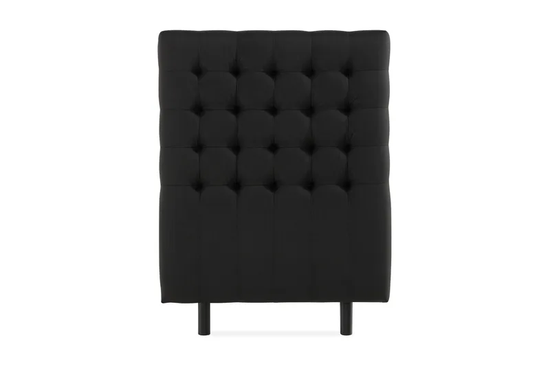 Ella Sengegavl Rutete 90cm, Svart