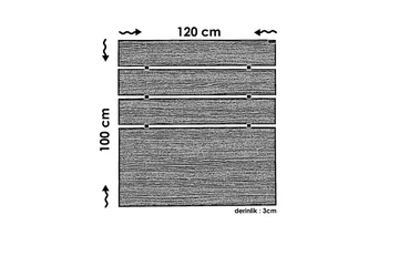 Feldene Sengegavl - Eik - Møbler - Senger - Sengetilbehør - Sengegavl