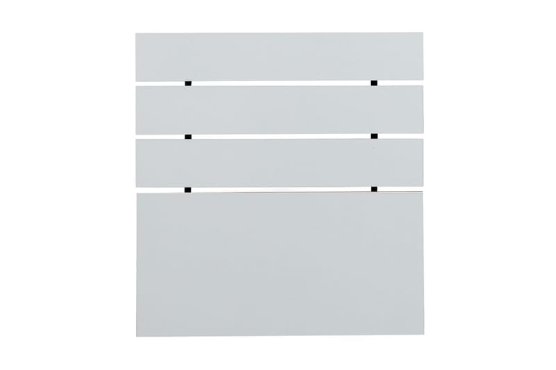 Feldene Sengegavl, Hvit