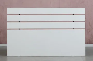 Feldene Tre-sengegavl Rektangulær - Hvit - Møbler - Senger - Sengetilbehør - Sengegavl