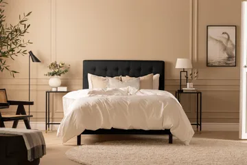 Glatt gavl Nayaka 90 - Svart - Møbler - Senger - Sengetilbehør - Sengegavl