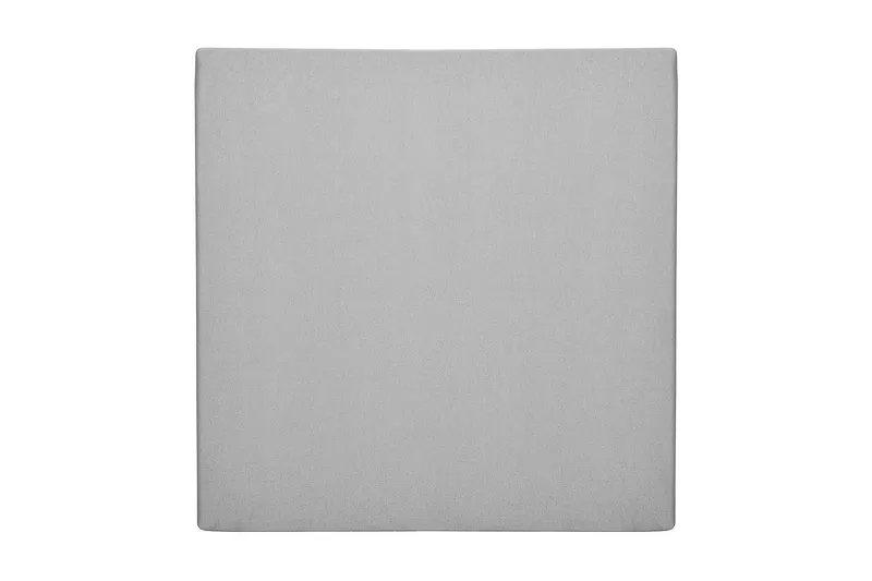 Glatt Sengegavl Lucky 120 cm, Mellangrå