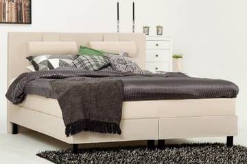 Glatt Sengegavl Lucky 150 cm - Beige - Møbler - Senger - Sengetilbehør - Sengegavl