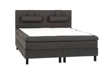 Glatt Sengegavl Lucky 150 cm - Svart|Grå - Møbler - Senger - Sengetilbehør - Sengegavl