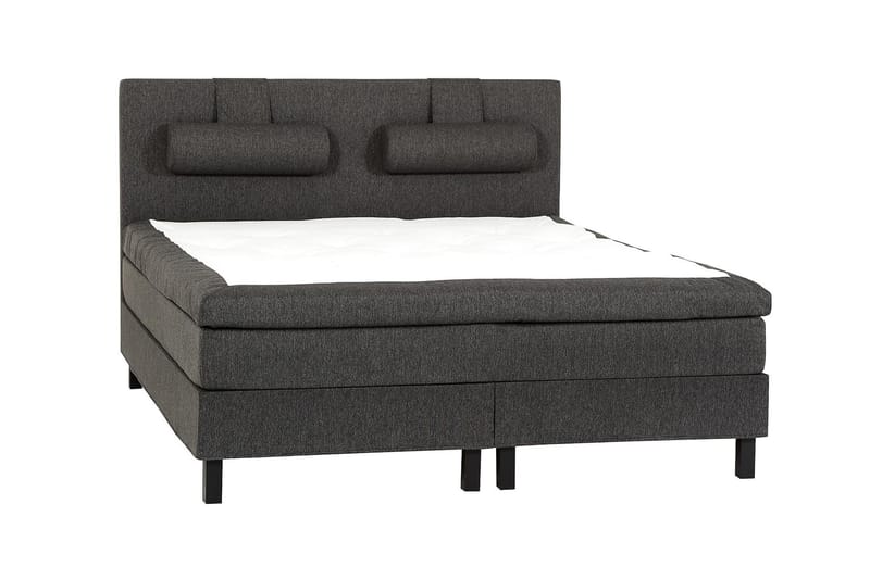 Glatt Sengegavl Lucky 150 cm - Svart|Grå - Møbler - Senger - Sengetilbehør - Sengegavl