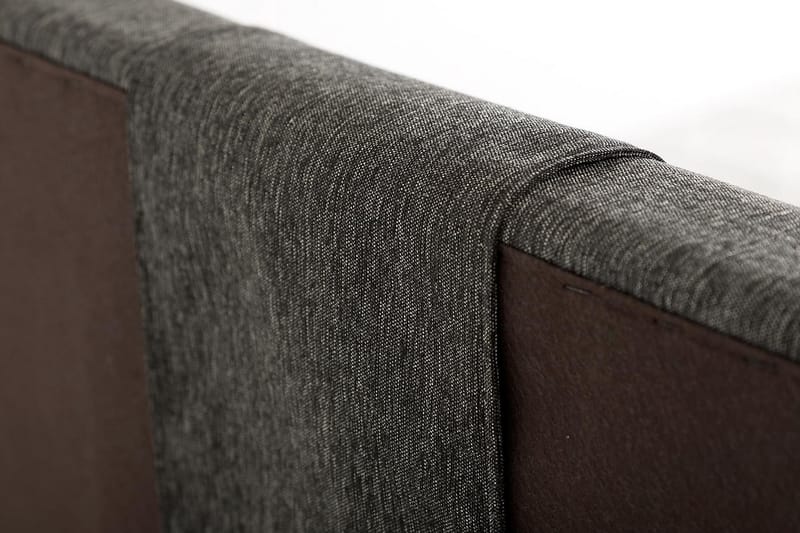 Glatt Sengegavl Lucky 150 cm - Svart|Grå - Møbler - Senger - Sengetilbehør - Sengegavl