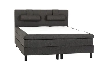 Glatt Sengegavl Lucky 150 cm - Svart/Grå - Møbler - Senger - Sengetilbehør - Sengegavl