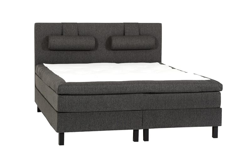 Glatt Sengegavl Lucky 150 cm - Svart/Grå - Møbler - Senger - Sengetilbehør - Sengegavl