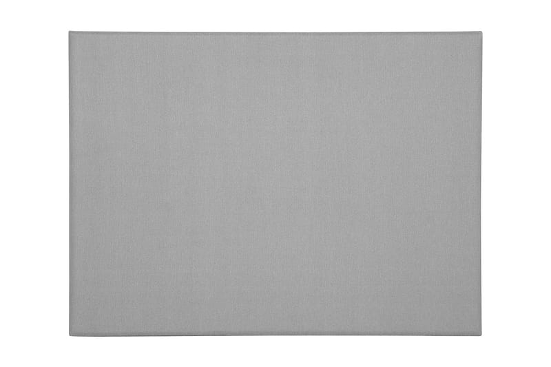 Glatt Sengegavl Lucky 160 cm, Mellangrå