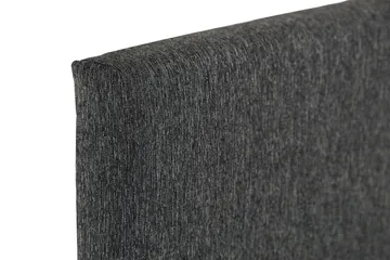 Glatt Sengegavl Lucky 160 cm - Svart/Grå - Møbler - Senger - Sengetilbehør - Sengegavl