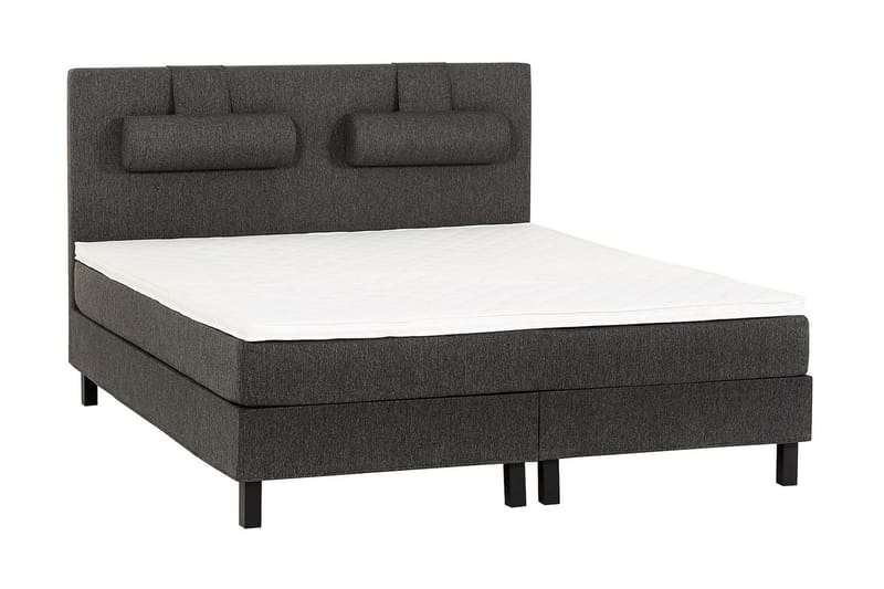 Glatt Sengegavl Lucky 160 cm - Svart/Grå - Møbler - Senger - Sengetilbehør - Sengegavl