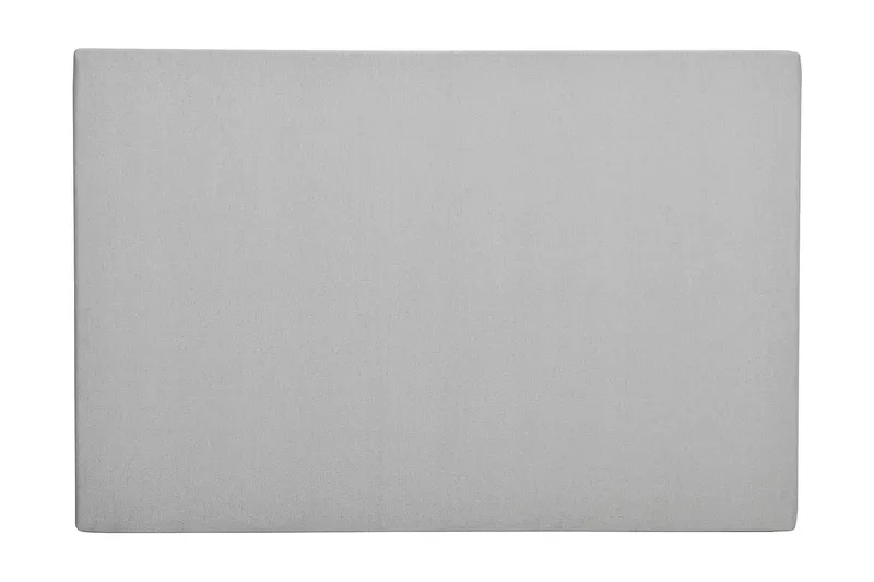 Glatt Sengegavl Lucky 180 cm, Mellangrå