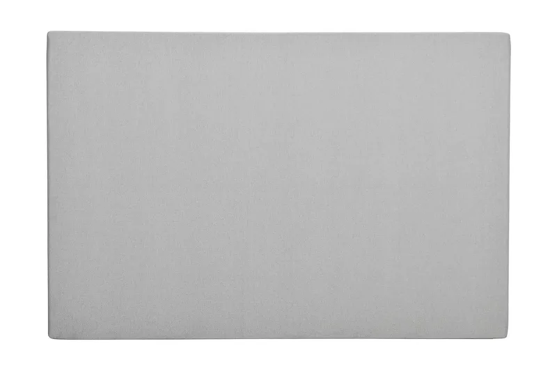 Glatt Sengegavl Lucky 180 cm, Mellangrå