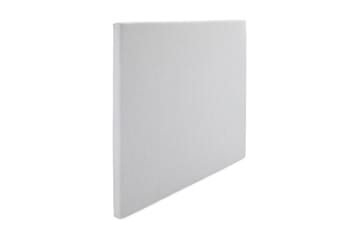 Glatt Sengegavl Meja 120x120 Lysegrå - Lysegrå - Møbler - Senger - Sengetilbehør - Sengegavl