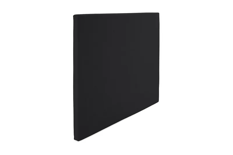 Glatt Sengegavl Meja 120x120 Svart - Møbler - Senger - Sengetilbehør - Sengegavl