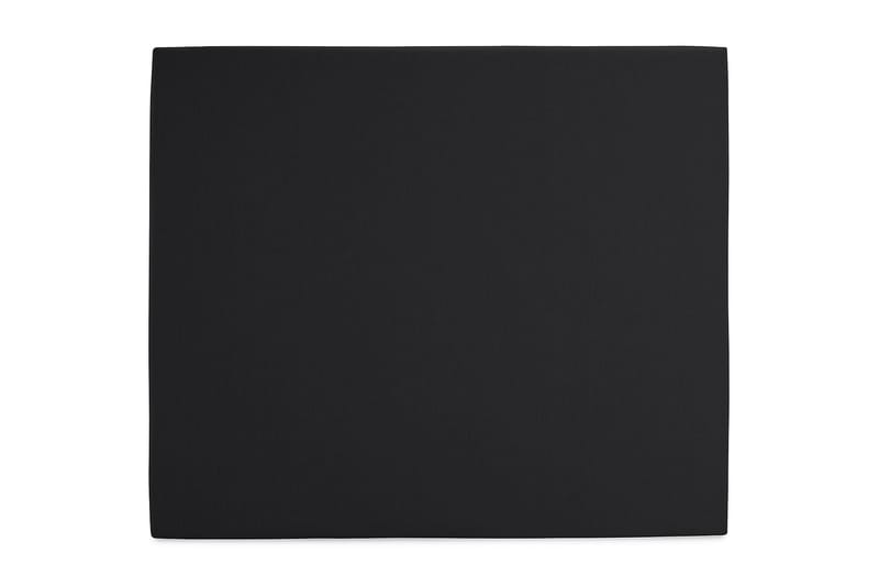 Glatt Sengegavl Meja 120x120 Svart