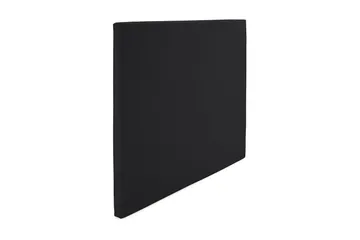 Glatt Sengegavl Meja 140 Svart - Svart - Møbler - Senger - Sengetilbehør - Sengegavl