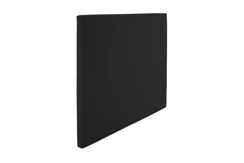 Glatt Sengegavl Meja 140 Svart - Svart - Møbler - Senger - Sengetilbehør - Sengegavl