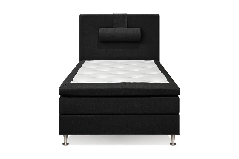 Glatt Sengegavl Meja 140 Svart - Svart - Møbler - Senger - Sengetilbehør - Sengegavl