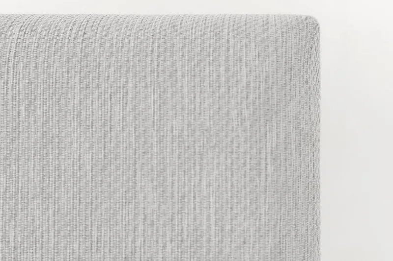 Glatt Sengegavl Meja 160 Lysegrå - Lysegrå - Møbler - Senger - Sengetilbehør - Sengegavl