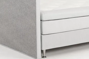 Glatt Sengegavl Meja 180 Lysegrå - Lysegrå - Møbler - Senger - Sengetilbehør - Sengegavl