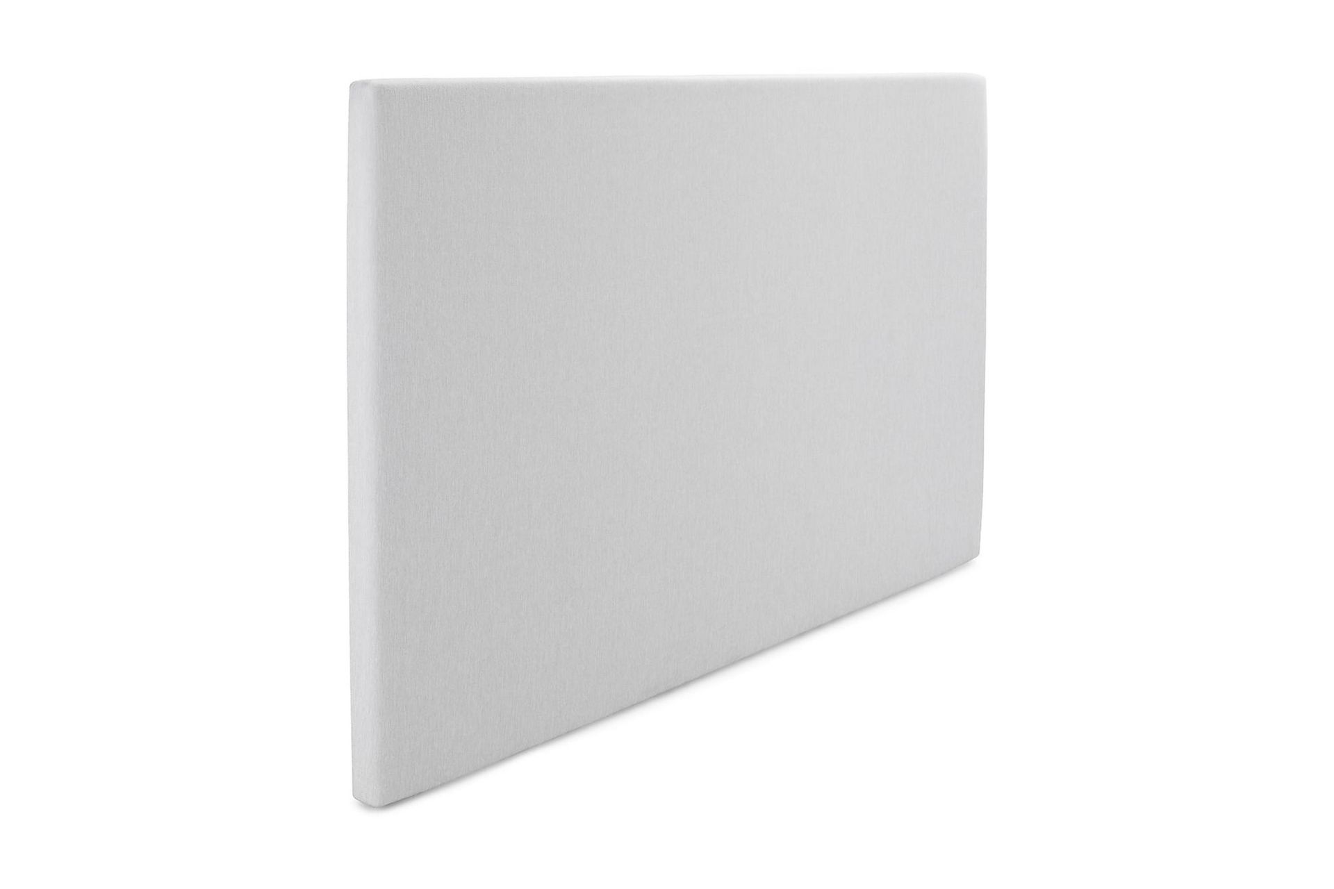 Glatt Sengegavl Sofia 180 Lysegrå - Lysegrå - Møbler - Senger - Sengetilbehør - Sengegavl