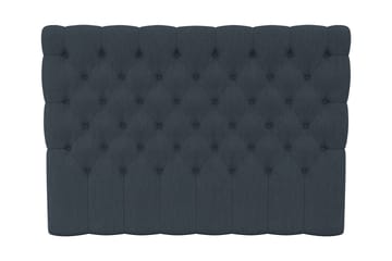 Hilton Lyx Sengegavl 210 cm Dypstiftet - Mørkeblå - Møbler - Senger - Sengetilbehør - Sengegavl