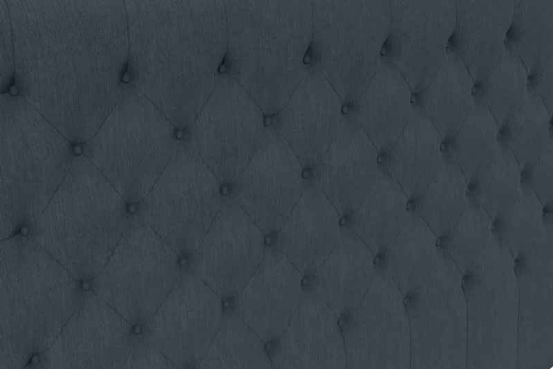 Hilton Lyx Sengegavl 210 cm Dypstiftet - Mørkeblå - Møbler - Senger - Sengetilbehør - Sengegavl