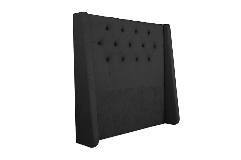 Imperia Sengegavl 140 cm - Svart - Møbler - Senger - Sengetilbehør - Sengegavl