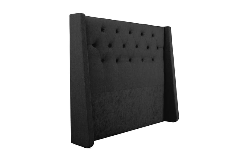 Imperia Sengegavl 160 cm - Svart - Møbler - Senger - Sengetilbehør - Sengegavl