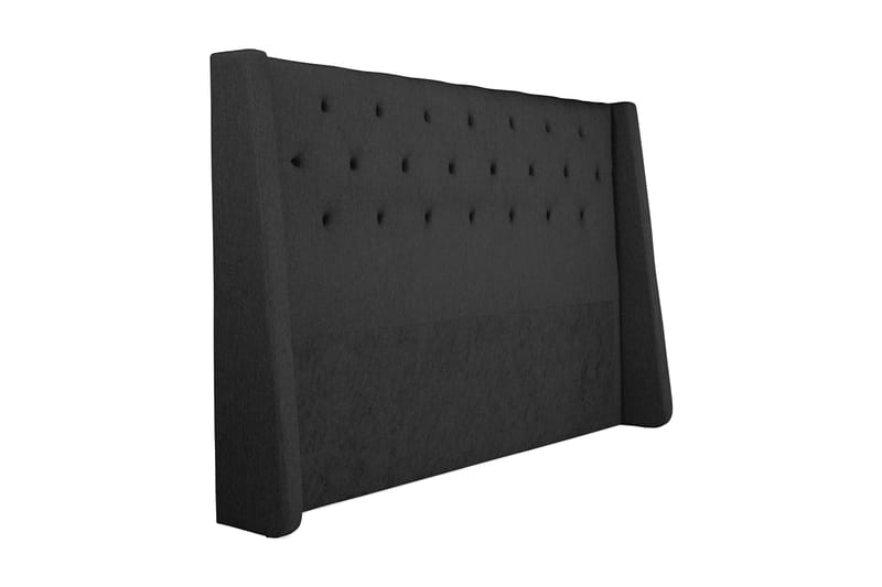 Sengegavl Langham 210 cm Svart - Svart - Sengegavl