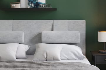 Layla Sengegavl 160 cm - Lysegrå - Møbler - Senger - Sengetilbehør - Sengegavl