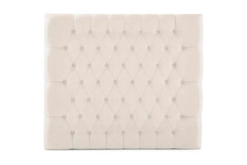 Lucky Diamant Sengegavl 120 cm, Beige