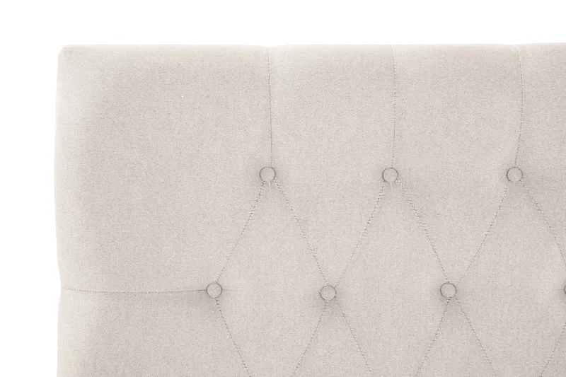 Lucky Diamant Sengegavl 140 cm - Beige - Møbler - Senger - Sengetilbehør - Sengegavl