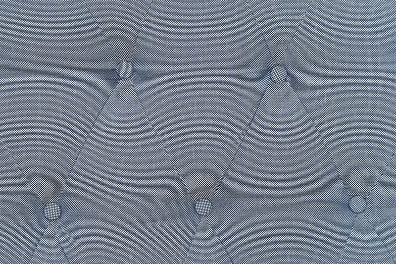 Lucky Diamant Sengegavl 160 cm - Mørkeblå - Møbler - Senger - Sengetilbehør - Sengegavl