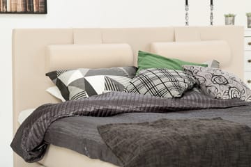 Lucky Sengegavl Glatt 150 cm - Beige - Møbler - Senger - Sengetilbehør - Sengegavl