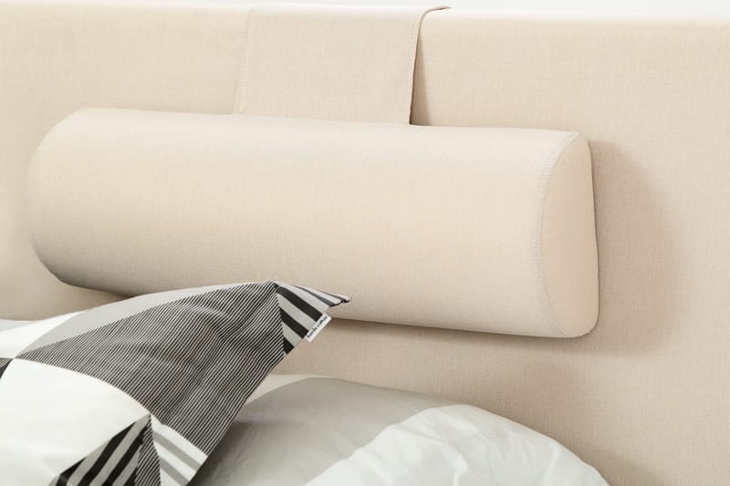Lucky Sengegavl Glatt 150 cm - Beige - Møbler - Senger - Sengetilbehør - Sengegavl