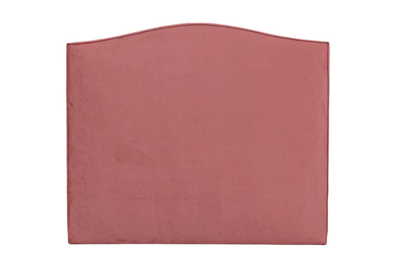 Malta Sengegavl 160 cm, Rosa / Fløyel