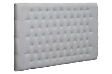 Meja Diamond Sengegavl 180x120 - Lysegrå - Møbler - Senger - Sengetilbehør - Sengegavl