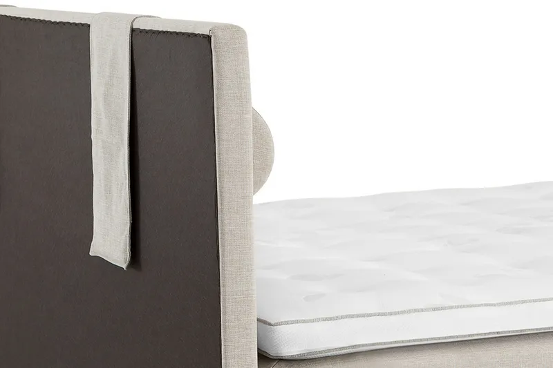 Meja Glatt Sengegavl 160x120 - Beige - Møbler - Senger - Sengetilbehør - Sengegavl