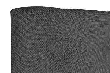 Nice Deluxe Sengegavl 140x200 cm - Mørkegrå - Møbler - Senger - Sengetilbehør - Sengegavl