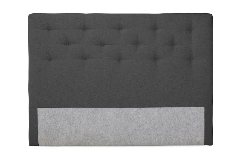 Nice Deluxe Sengegavl 140x200 cm, Mørkegrå