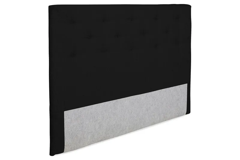 Nice Deluxe Sengegavl 160x200 - Svart - Møbler - Senger - Sengetilbehør - Sengegavl