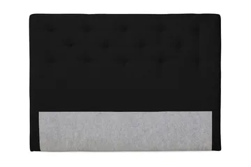 Nice Deluxe Sengegavl 160x200 - Svart - Møbler - Senger - Sengetilbehør - Sengegavl