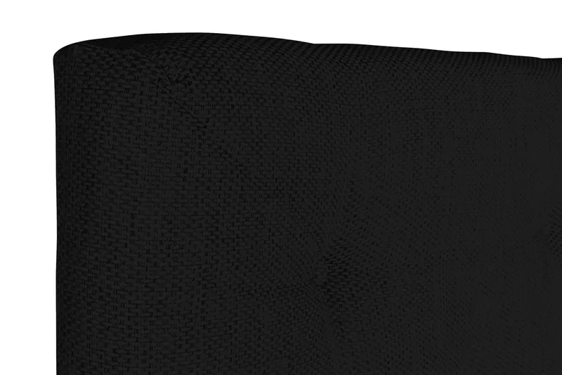 Nice Deluxe Sengegavl 160x200 - Svart - Møbler - Senger - Sengetilbehør - Sengegavl