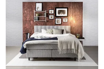 Pascale Sengegavl 160 cm - Lysegrå - Møbler - Senger - Sengetilbehør - Sengegavl