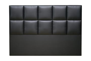 Qvant Sengegavl 160 cm - Svart Økolær - Møbler - Senger - Sengetilbehør - Sengegavl