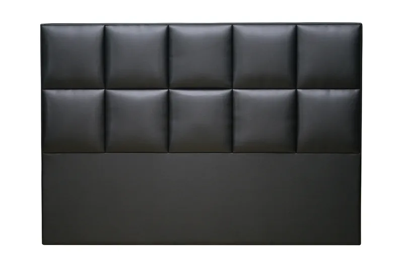 Qvant Sengegavl 160 cm, Svart Økolær