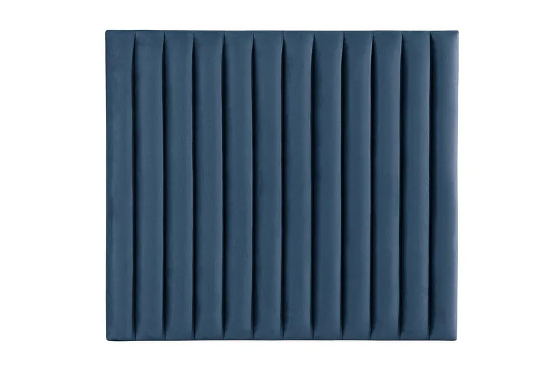 Rakel Sengegavl 120cm, Mørkeblå/Fløyel